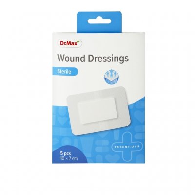 Dr. Max Wound Dressings Sterile 10x7 cm 5 ks