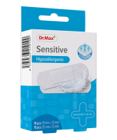 Dr.Max Sensitive Hypoallergenic 2 velikosti náplast 20 ks