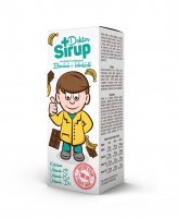 Doktor Sirup kalciový Banány v čokoládě 100 ml