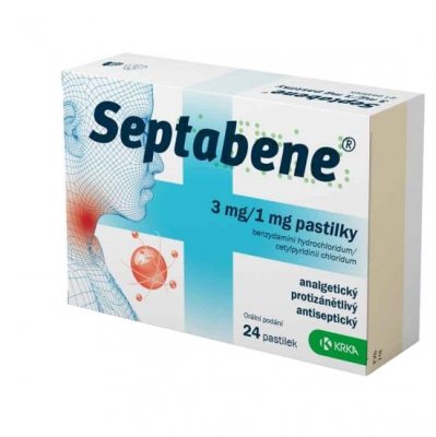 Septabene 3 mg/1 mg 24 pastilek