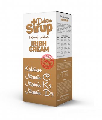 Doktor Sirup kalciový Irish Cream 200 ml