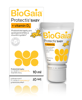 BioGaia Protectis BABY + vitamin D3 probiotické kapky 10ml
