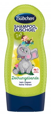 Bübchen Kids dětský šampon a sprchový gel džungle 230 ml