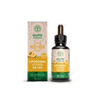 Ekolife Natura Lipozomální vitamín K2 + D3 kapky 60 ml