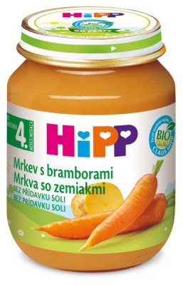 HiPP BIO Mrkev s bramborem 125 g