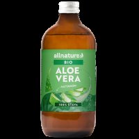 Allnature Aloe Vera BIO 100% šťáva 500 ml