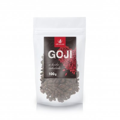 Allnature Goji v hořké čokoládě 100 g