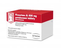 Piracetam AL 800 mg 100 potahovaných tablet