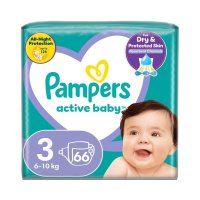 Pampers Active Baby vel. 3 Midi dětské pleny 66 ks