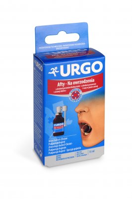 Urgo Afty a drobná poranění dutiny ústní sprej 15 ml