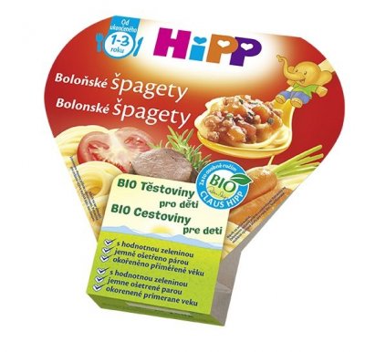 HiPP BIO boloňské špagety 250 g