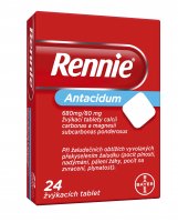 Rennie 24 žvýkacích tablet