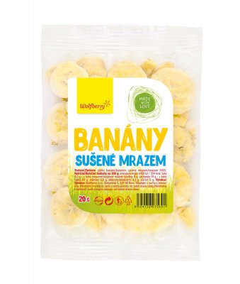 Wolfberry Banány sušené plody 20 g