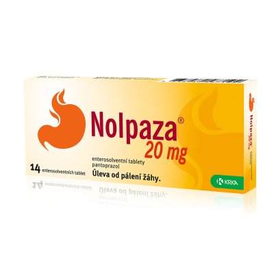 NOLPAZA - 20MG TBL ENT 14