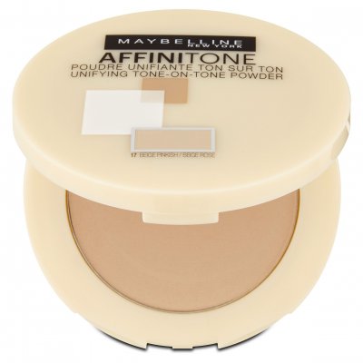Maybelline Affinitone Powder 17 Rose Beige pudr 9 g