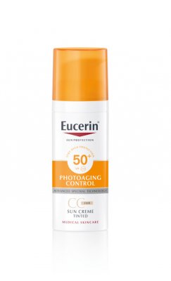 Eucerin Photoaging Control SPF50+ CC krém na obličej 50 ml světlý