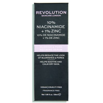 Revolution Skincare Blemish and Pore Refining Serum - 10% Niacinamide + 1% Zinc sérum 30ml