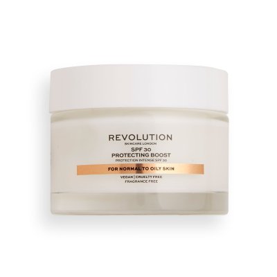 Revolution Skincare, Moisture Cream SPF30 Normal to Oily Skin, krém na obličej 50ml