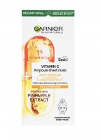 Garnier Skin Naturals Ampoule Sheet Mask Vitamin C pleťová maska 15 g