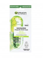 Garnier Skin Naturals textilní maska s niacinamidem a extraktem z kapusty 15 g
