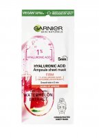 Garnier Skin Naturals textilní maska s kyselinou hyaluronovou a extraktem z vodního melounu 15 g