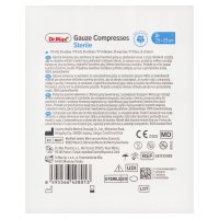Dr. Max Gauze Compresses Sterile 7,5 x 7,5 cm 2 ks