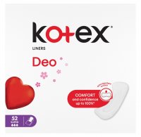 Kotex Liners Super Deo slipové vložky 52 ks