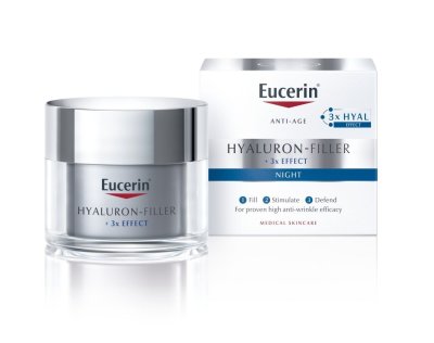 EUCERIN HYALURON-FILLER+3x EFFECT noční krém 50ml