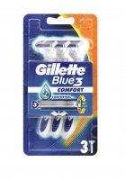 Gillette Blue3 Comfort pánské jednorázové holítko 3 ks