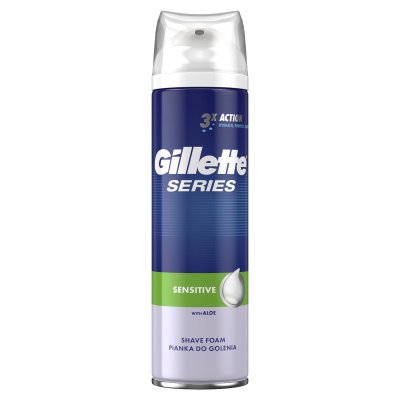 Gillette Series Sensitive pěna na holení 250ml