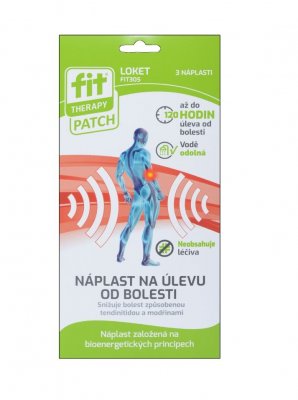 FIT Therapy Náplast na úlevu od bolesti loket 3 ks