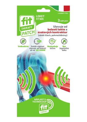 FIT THERAPY Náplasť Lakeť 3 ks