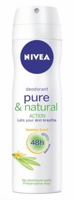 Nivea Deo Pure&Natural Jasmín sprej 150 ml