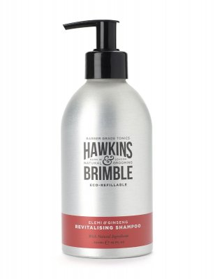 Hawkins & Brimble Revitalizující Šampón plnitelná ALU láhev HAW043 300 ml