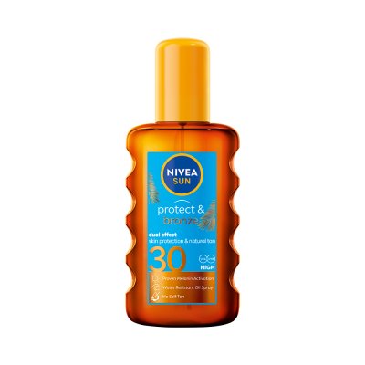NIVEA SUN Olej na opalování Protect&Bronze SPF30 200ml