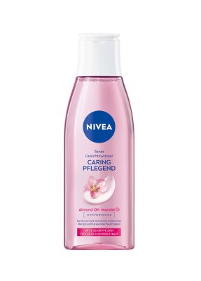 Nivea Pečující pleťová voda pro suchou až citlivou pleť 200 ml