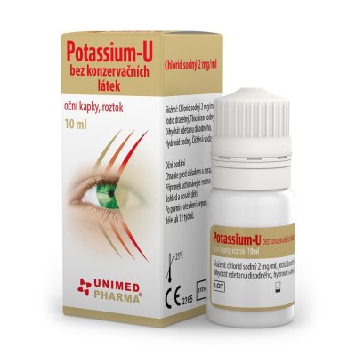 Potassium-U oční kapky 10 ml