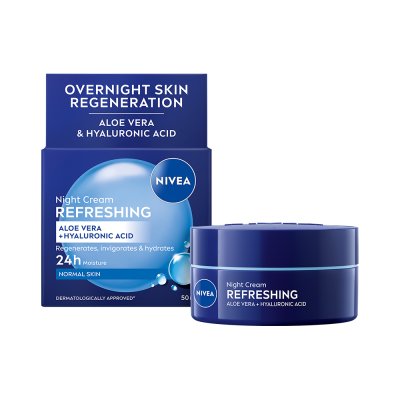 Nivea Hydratační noční krém pro normální pleť 50 ml
