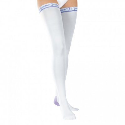 medi mediven Thrombexin 18 stehenní punčochy vel. XS bílé