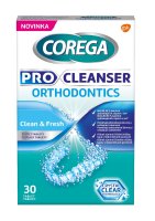 Corega Pro Cleanser Orthodontics čisticí tablety 30 ks