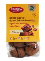 Bezlepkové pohankové bio hrudky s čokoládou