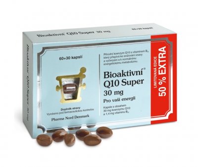Bioaktivní Q10 Super 30 mg 60 kapslí + 50 % EXTRA
