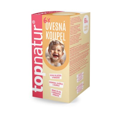 Topnatur Ovesná koupel pro děti 6x25 g