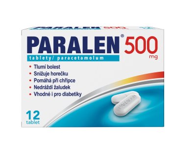 Paralen 500 mg 24 tablet