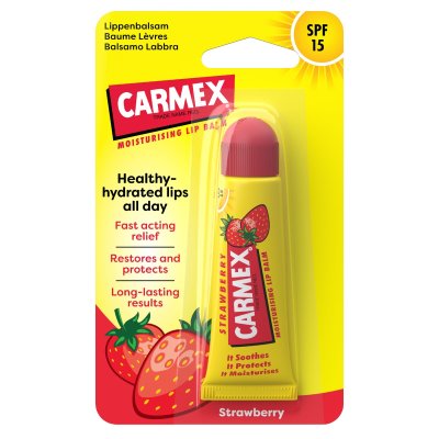 CARMEX Balzám na rty hydratační Jahoda SPF15 10 g