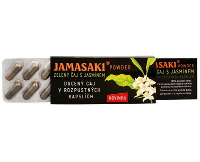 Phoenix Division Jamasaki powder zelený jasmínový a červený čaj cestovní balení 10 x 1 g