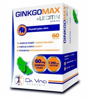 Da Vinci Academia GinkgoMAX + Lecitin 60 tobolek