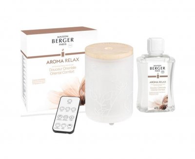 Maison Berger Paris Aroma difuzér Relax + Náplň Sladký Orient 475 ml