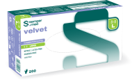 Sempermed Nitril Velvet Jednorázové rukavice vel. L 200 ks