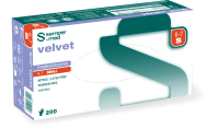 Sempermed Nitril Velvet Jednorázové rukavice vel. S 200 ks